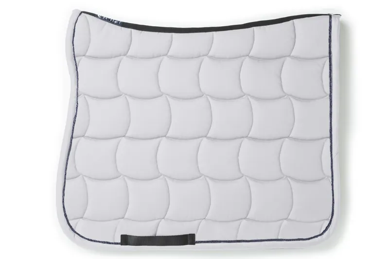Anna Scarpati Quiba 39 Saddle Pad Dressage White